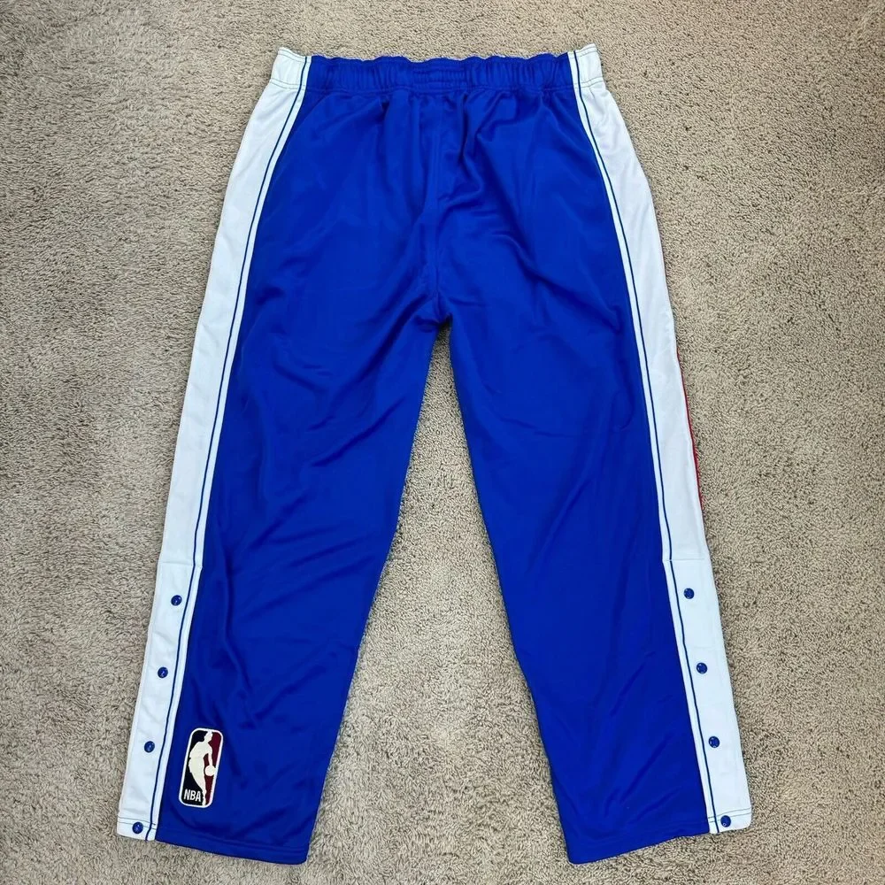 Vtg Kansas City Omaha Kings Warmup Pants Mens 3XL Reebok HWC Drawstring ABA NOS*